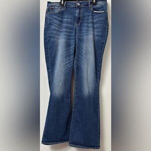 Denizen from Levi's Dark Blue Boot Cut Jeans